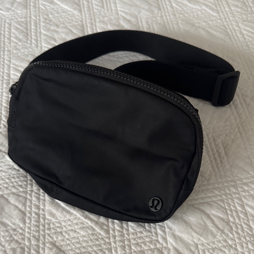 lululemon athletica Black Belt Bag everywhere